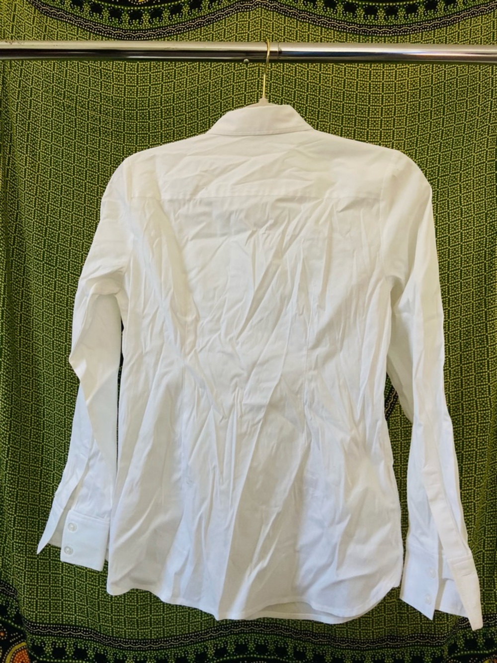 Ann Taylor White Women's Button-Down Shirt - Picture 2 of 3